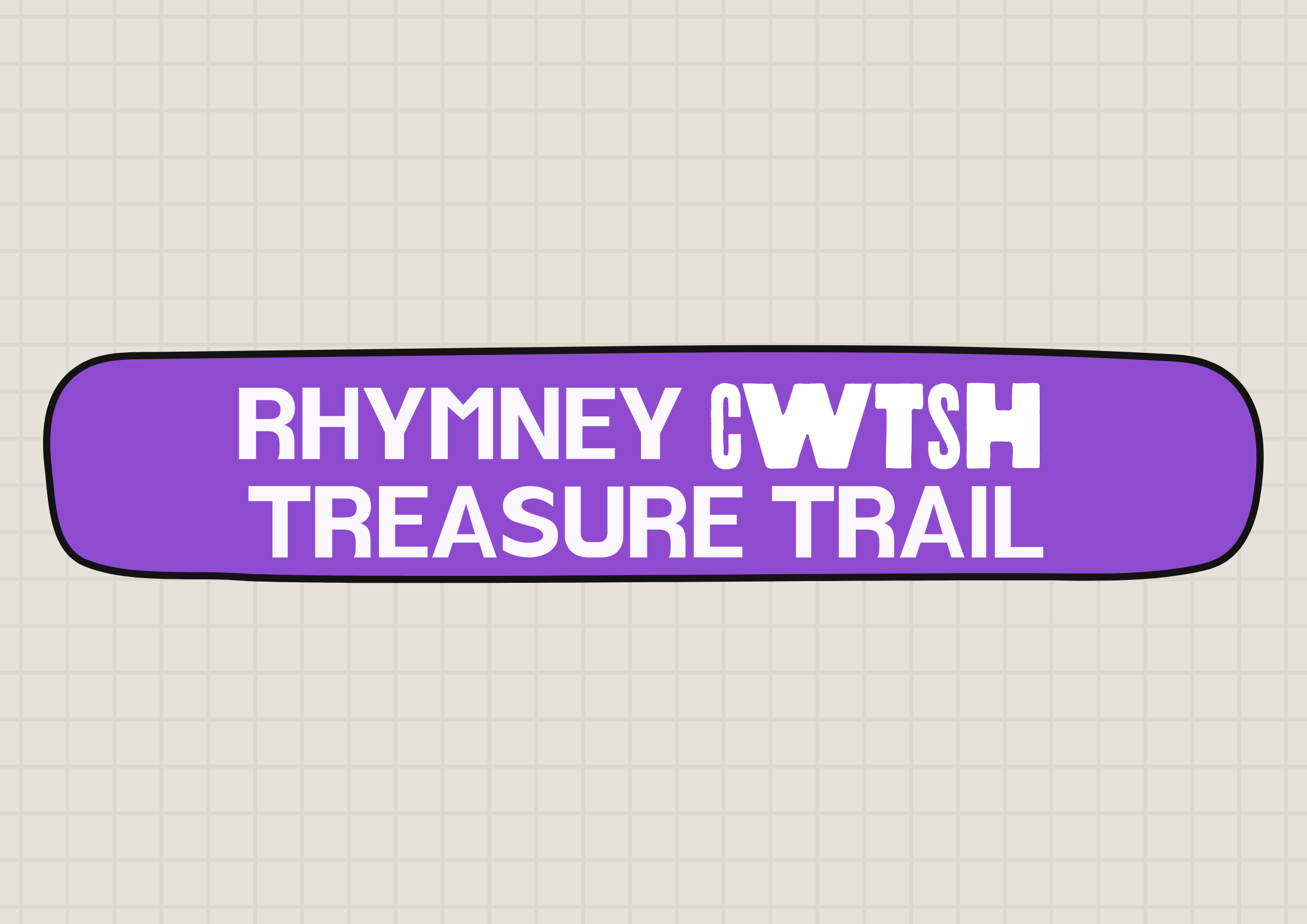 Rhymney Cwtsh Treasure Trail logo